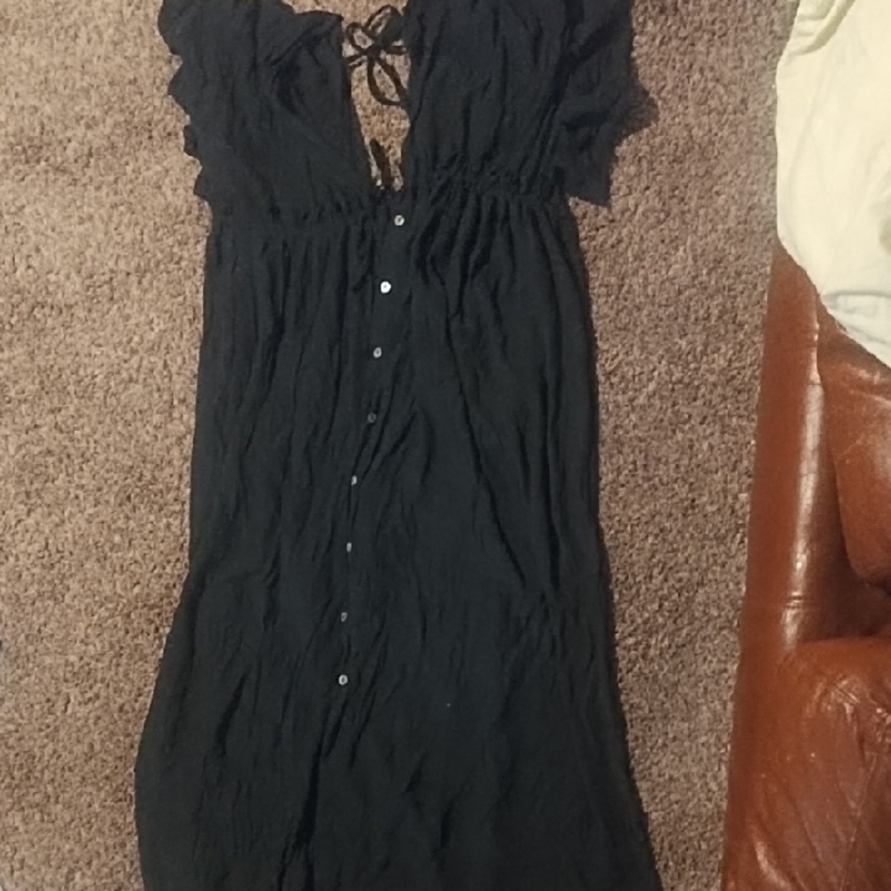 # 021 2 Dress Bundle Elegant A Black And A Burnt Orange Womens Dresses